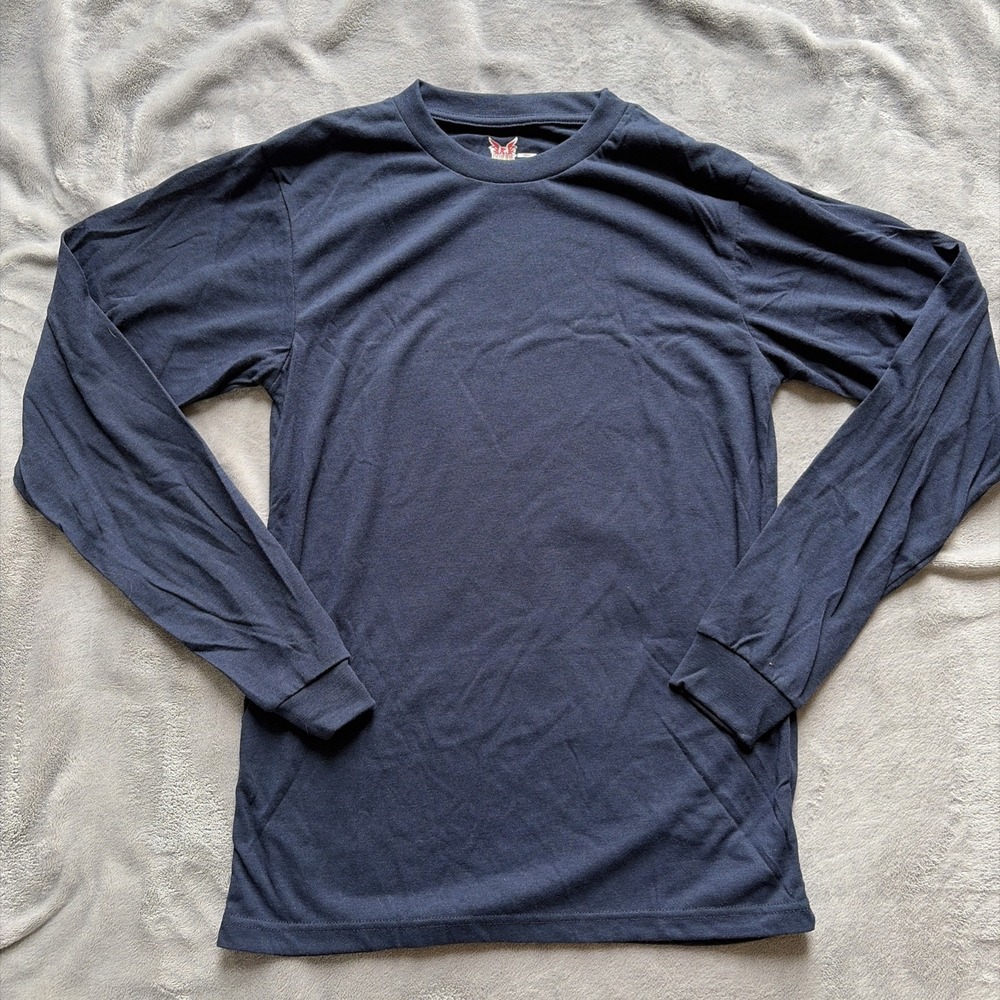 Drifire Shirt Mens Small Blue Flame Fire Resistant USA Made Base Layer